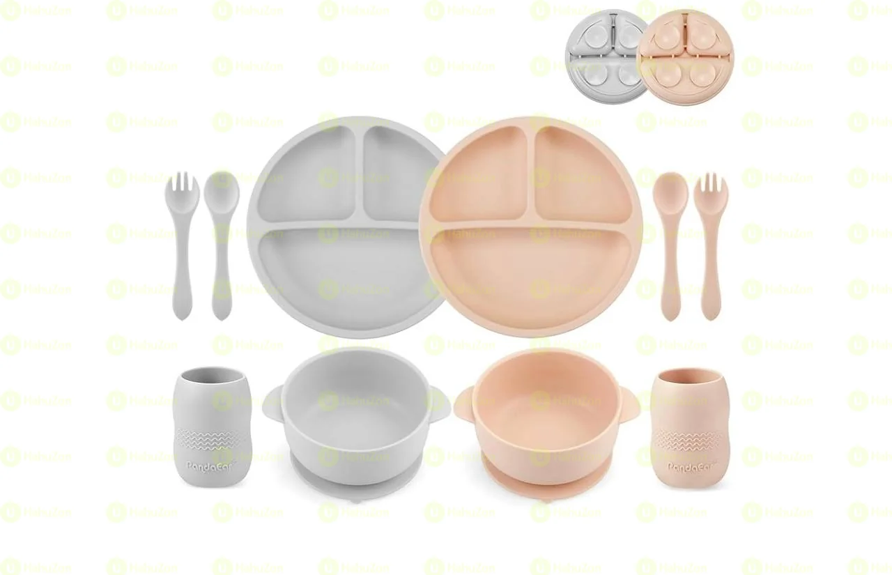 PandaEar Silicone Feeding Set