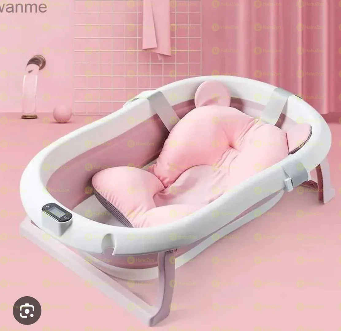 Folding Baby Bath + Bath Net