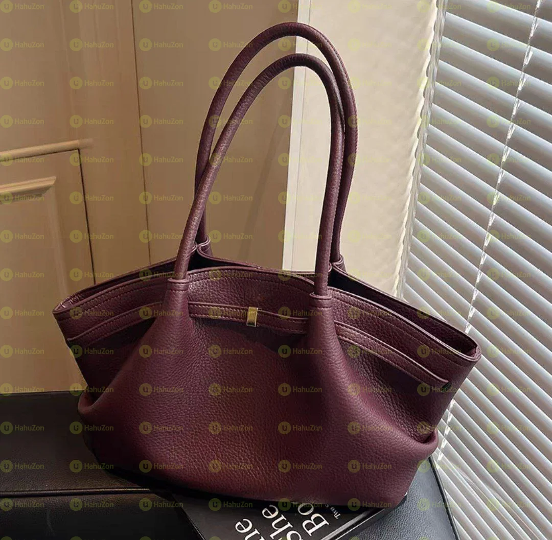 Crocodile Embossed Burgundy Bag