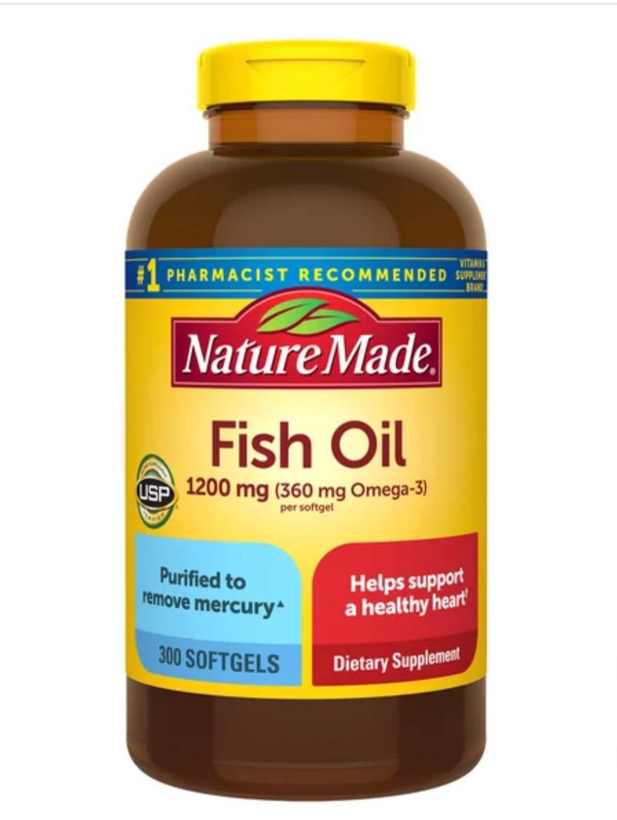 Nature Made Fish Oil 300 Softgel