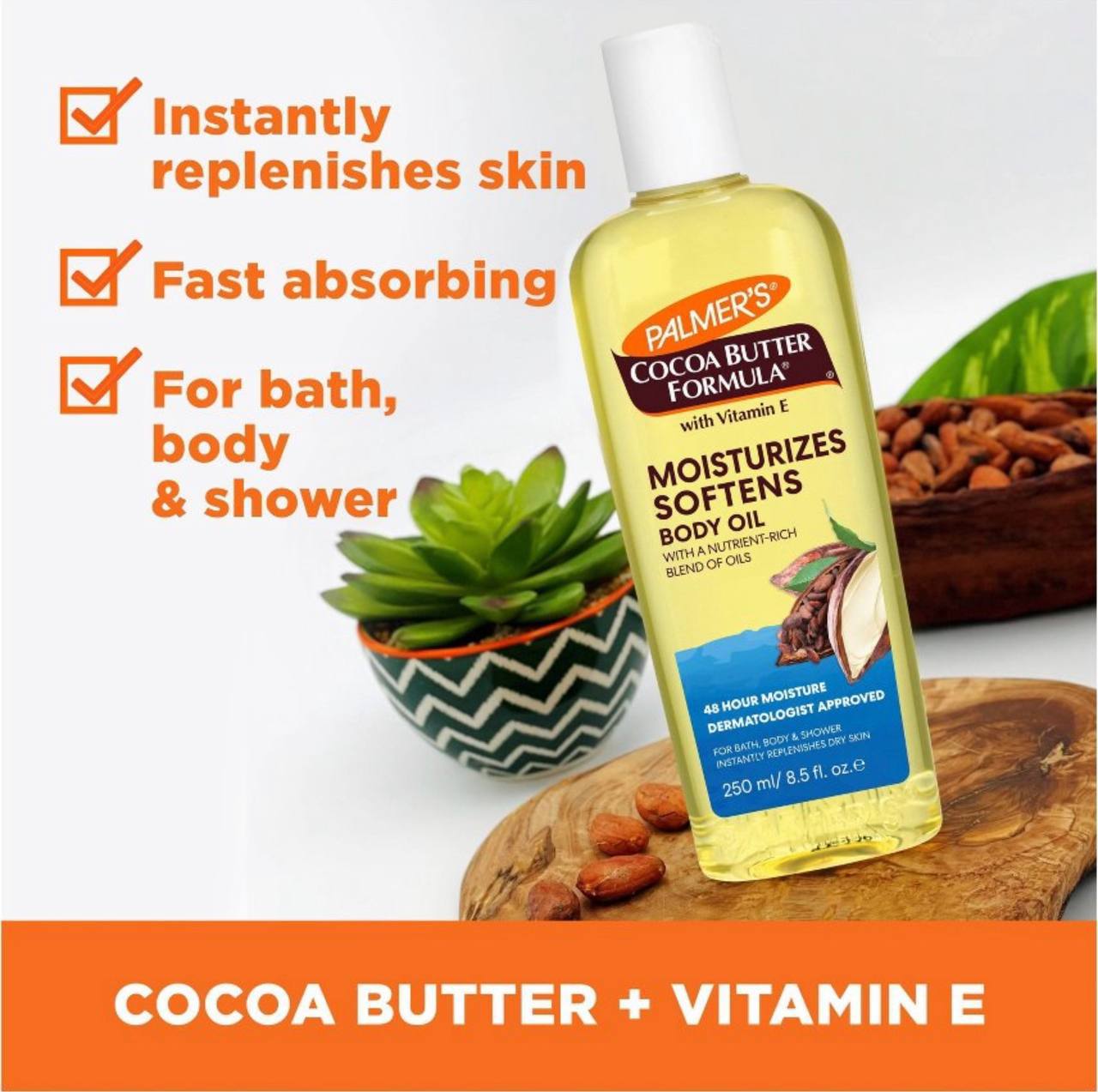 Palmers Cocoa Butter Formula Moisturizing Body Oil Cocoa & Shea