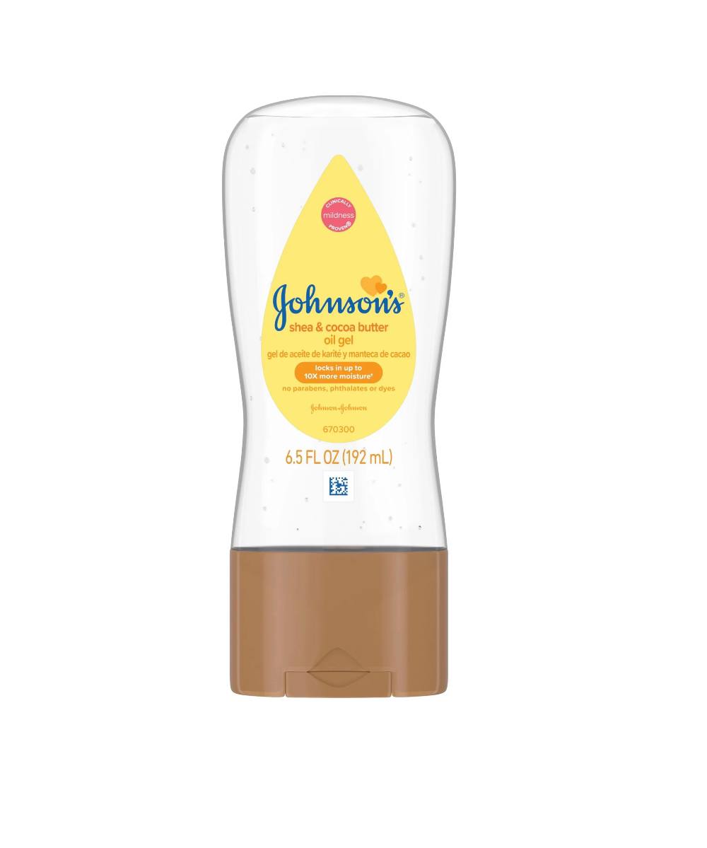 Johnson's Baby Body Moisturizing Oil Gel with Shea & Cocoa Butter
