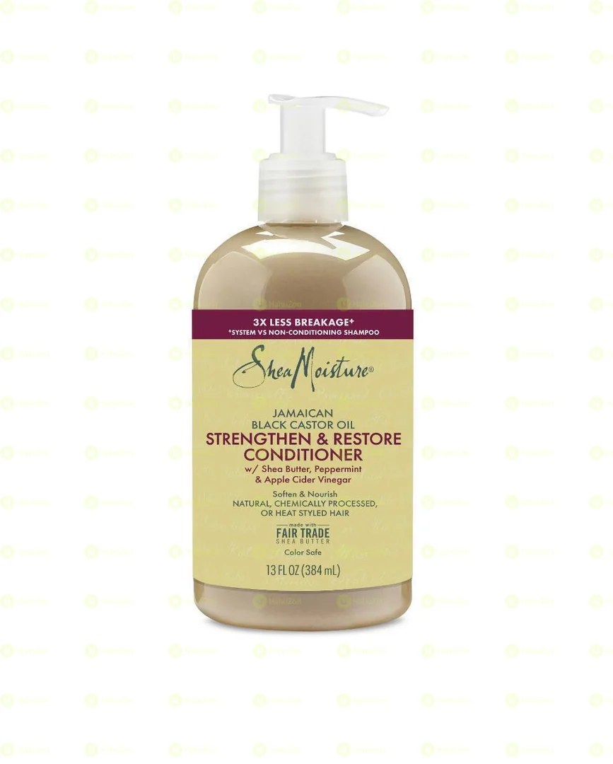 Shea Moisture Strengthen Jamaican Black Castor Oil Set Shampoo and Conditioner