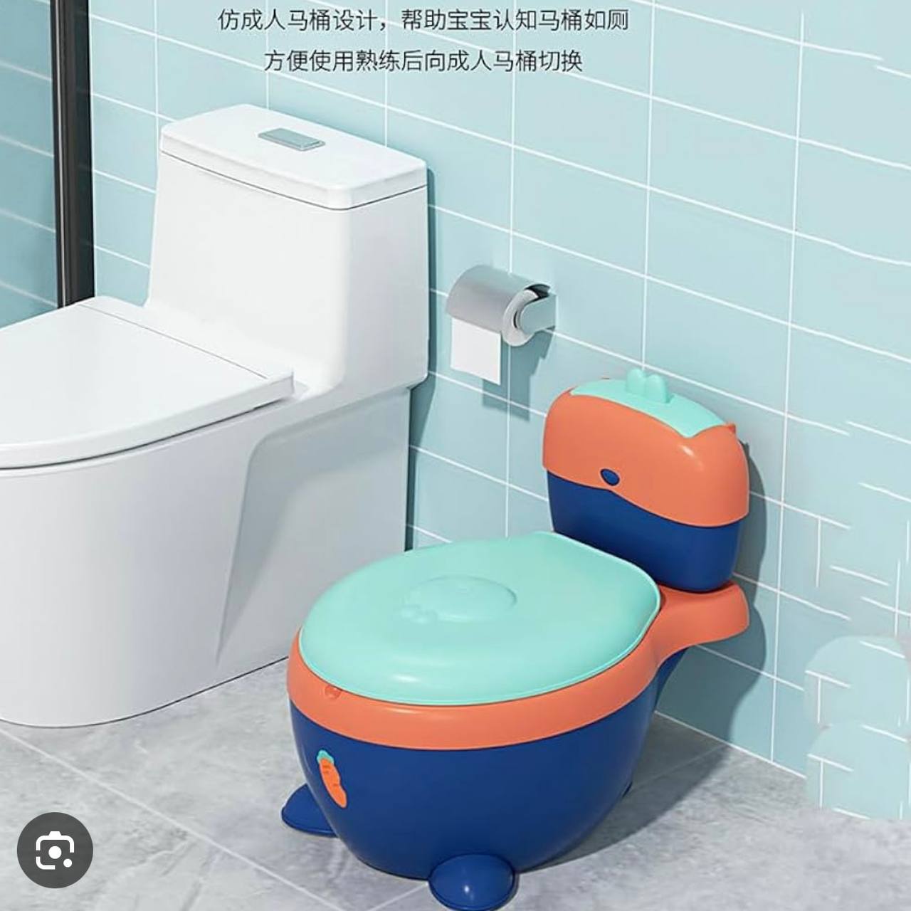 የልጆች ሲንክ መሳይ መፀዳጃ ፖፖ