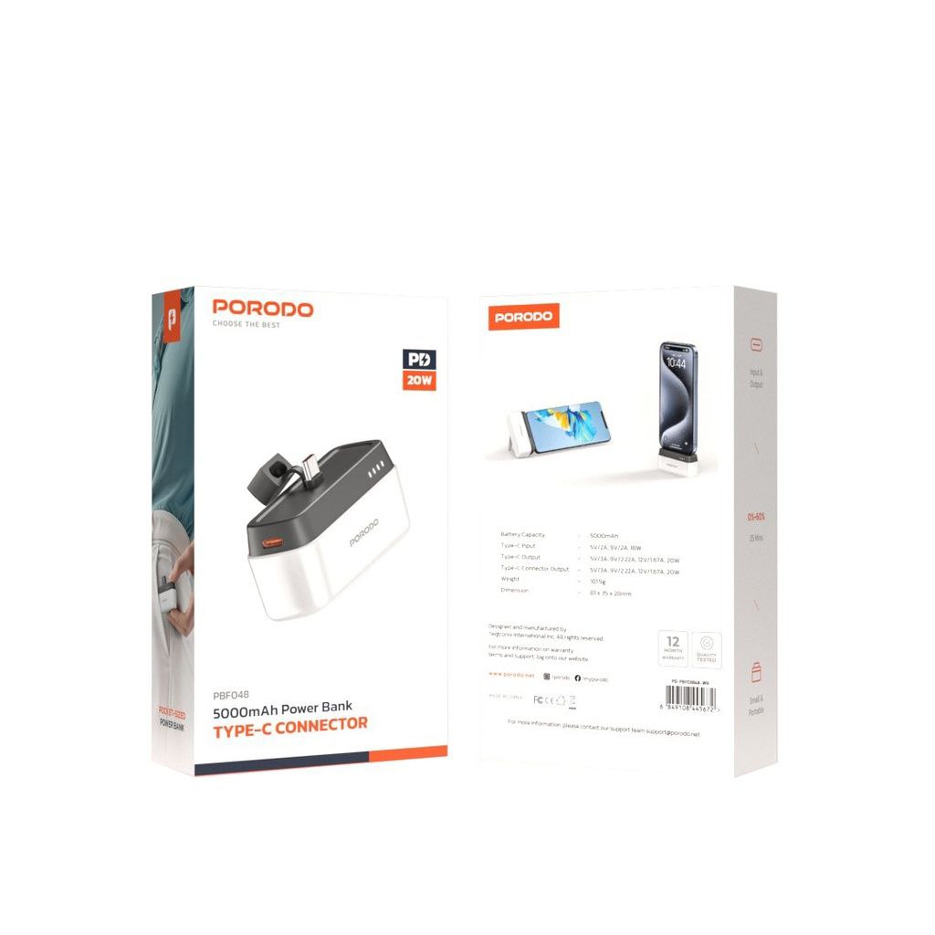 Porodo Mini Portable Power Bank