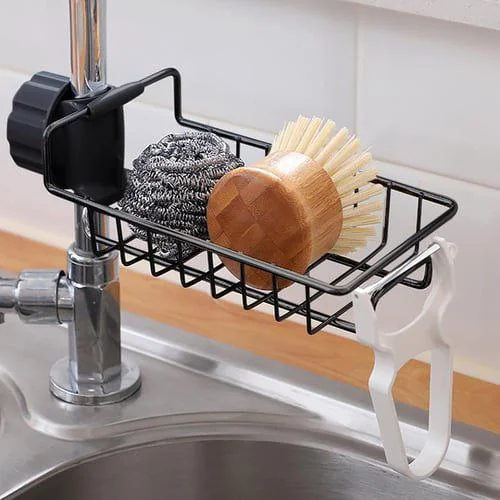 ከሲንክ በላይ የስፖንጅ ማስቀመጫ