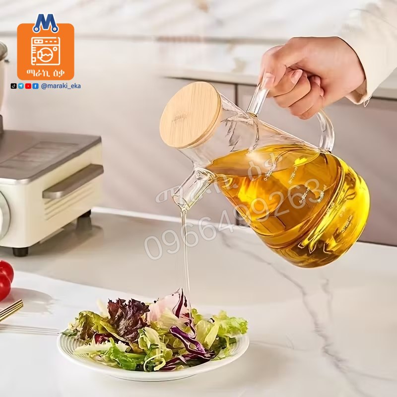 የዘይት መቀነሻ ጠርሙስ