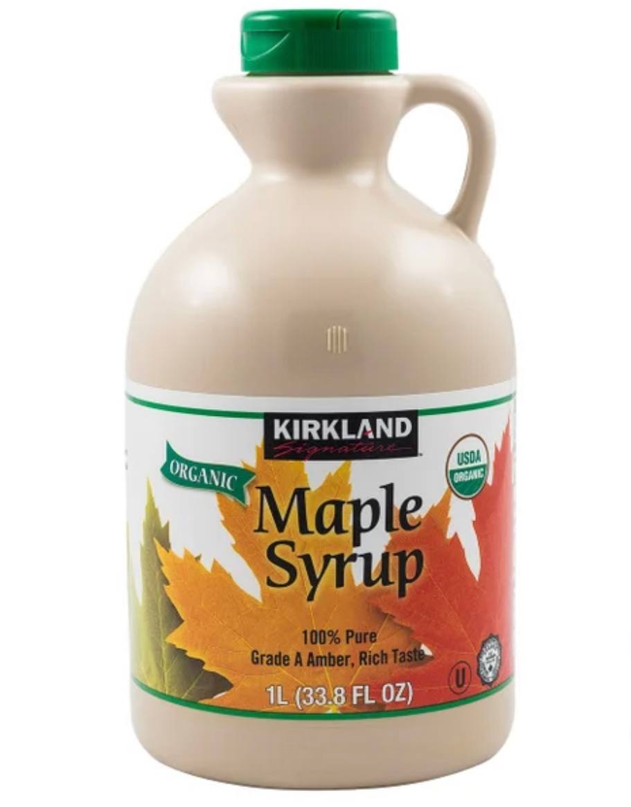 Kirkland Signature Organic Pure Maple Syrup 1L