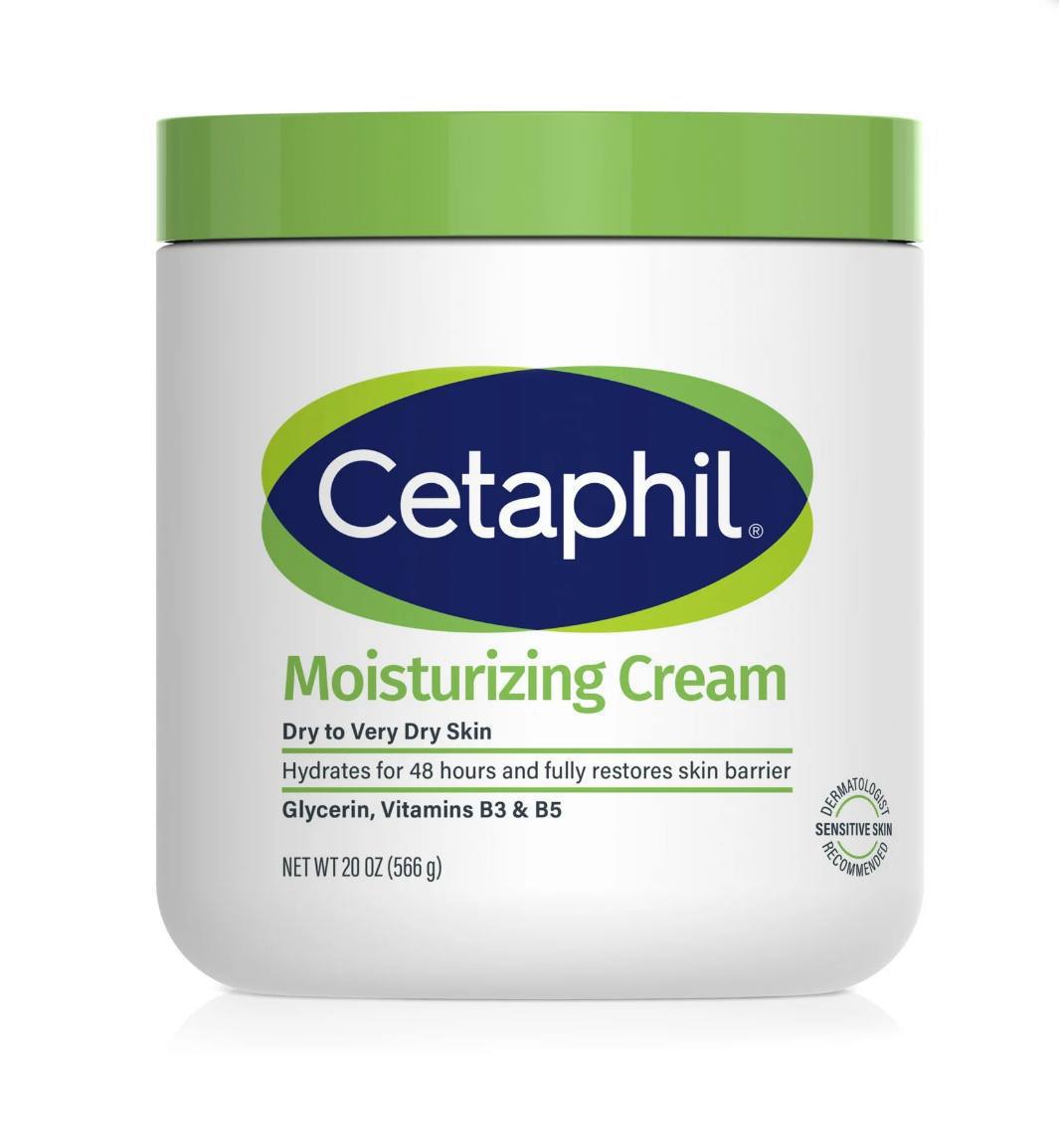 Cetaphil Moisturizing Cream 566g and 453g