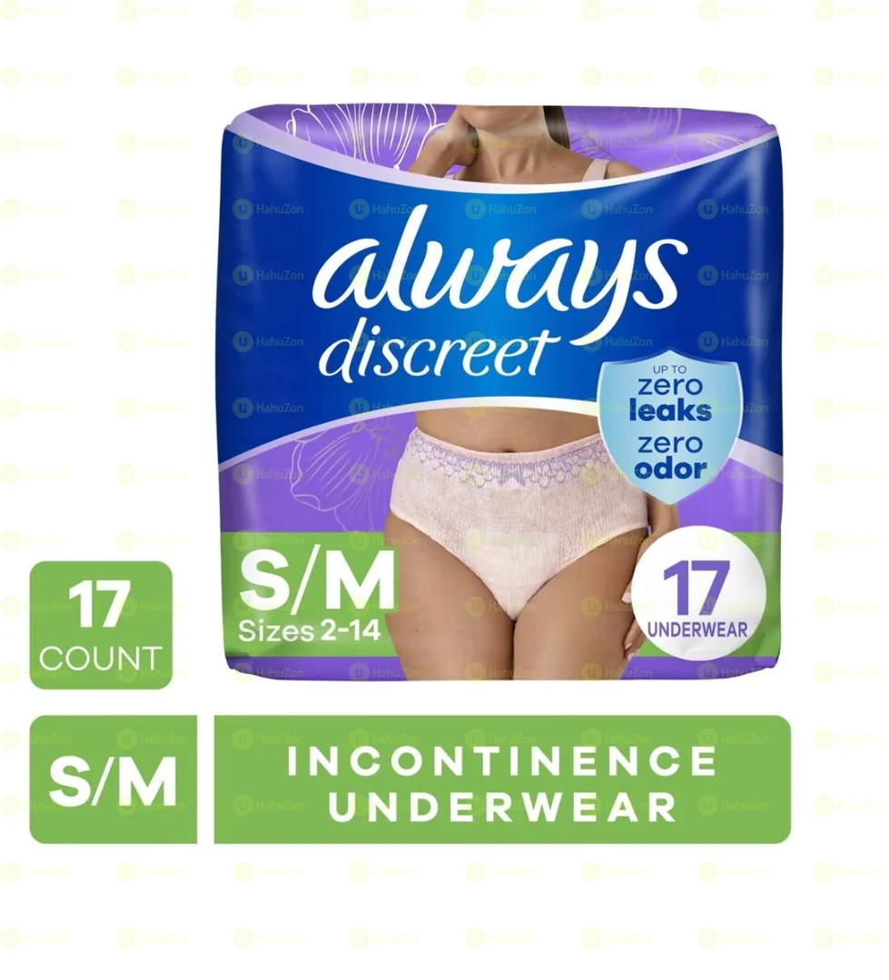Always Discreet Adult Incontinence Underwear