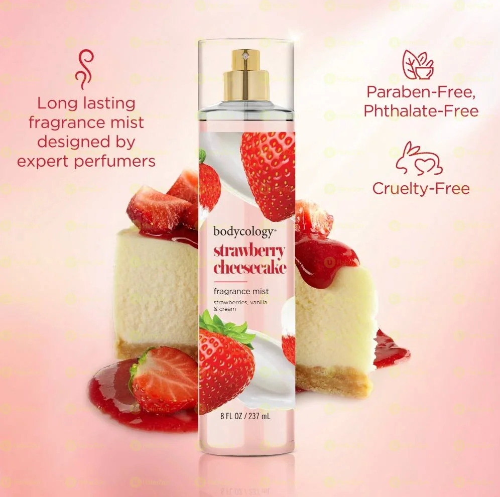 Bodycology Fragrance Body Mist Strawberry Cheesecake