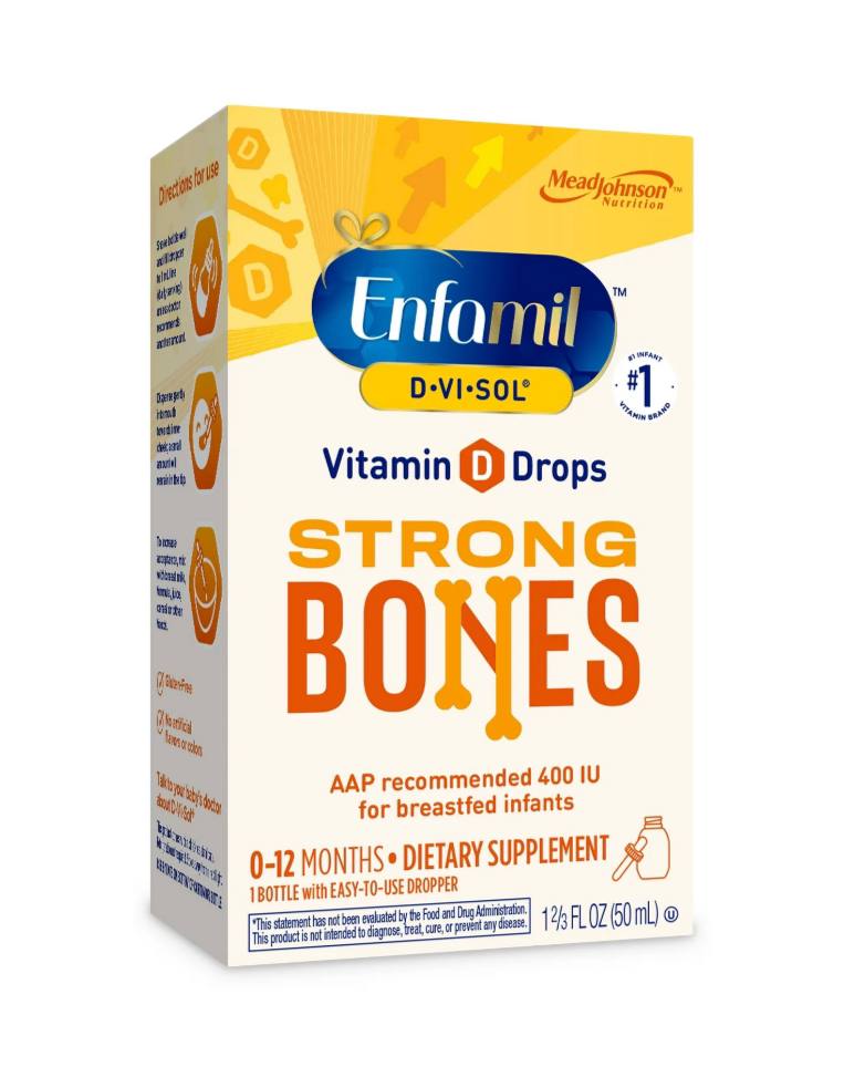 Enfamil Baby Vitamin D-Vi-Sol Liquid Vitamin D Drops