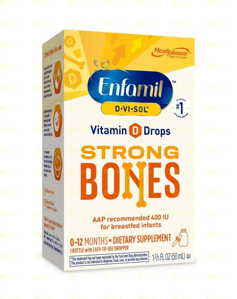 Enfamil Baby Vitamin D-Vi-Sol Liquid Vitamin D Drops