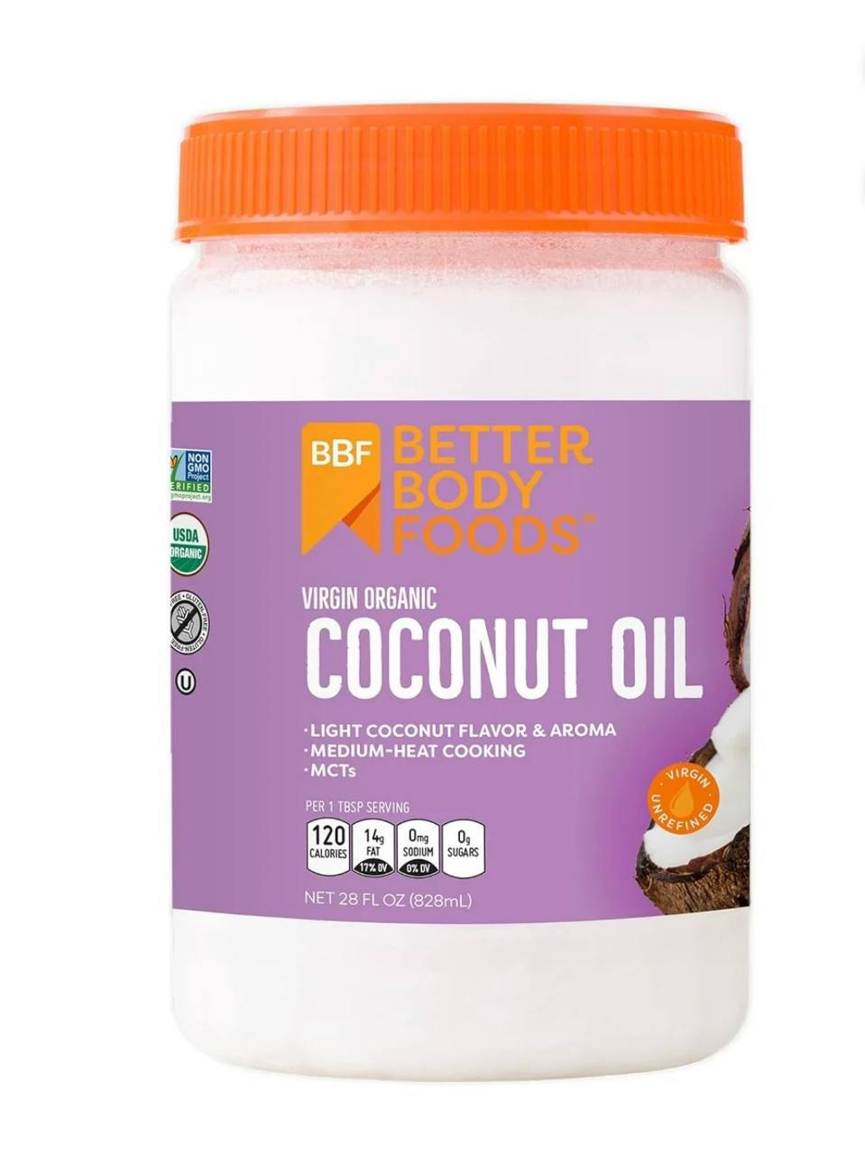 Betterbody Foods Virgin Organic Coconut Oil