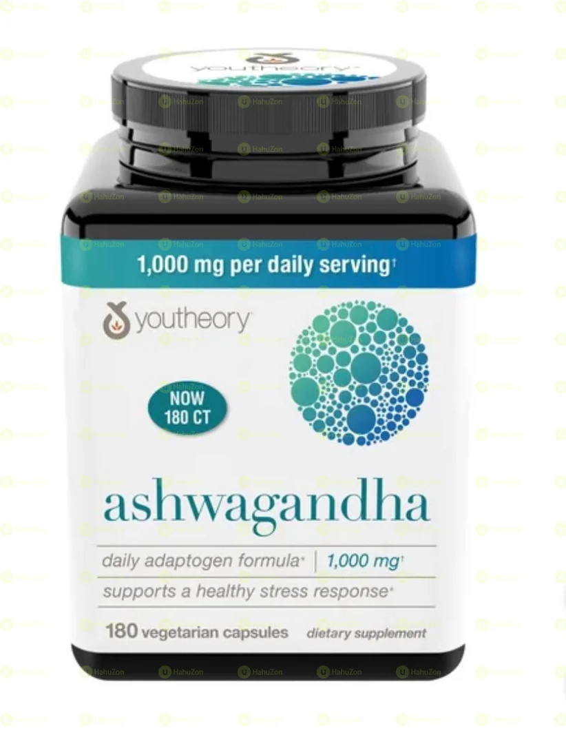 Ashwagandha 1000 mg 180 Vegetarian Capsules