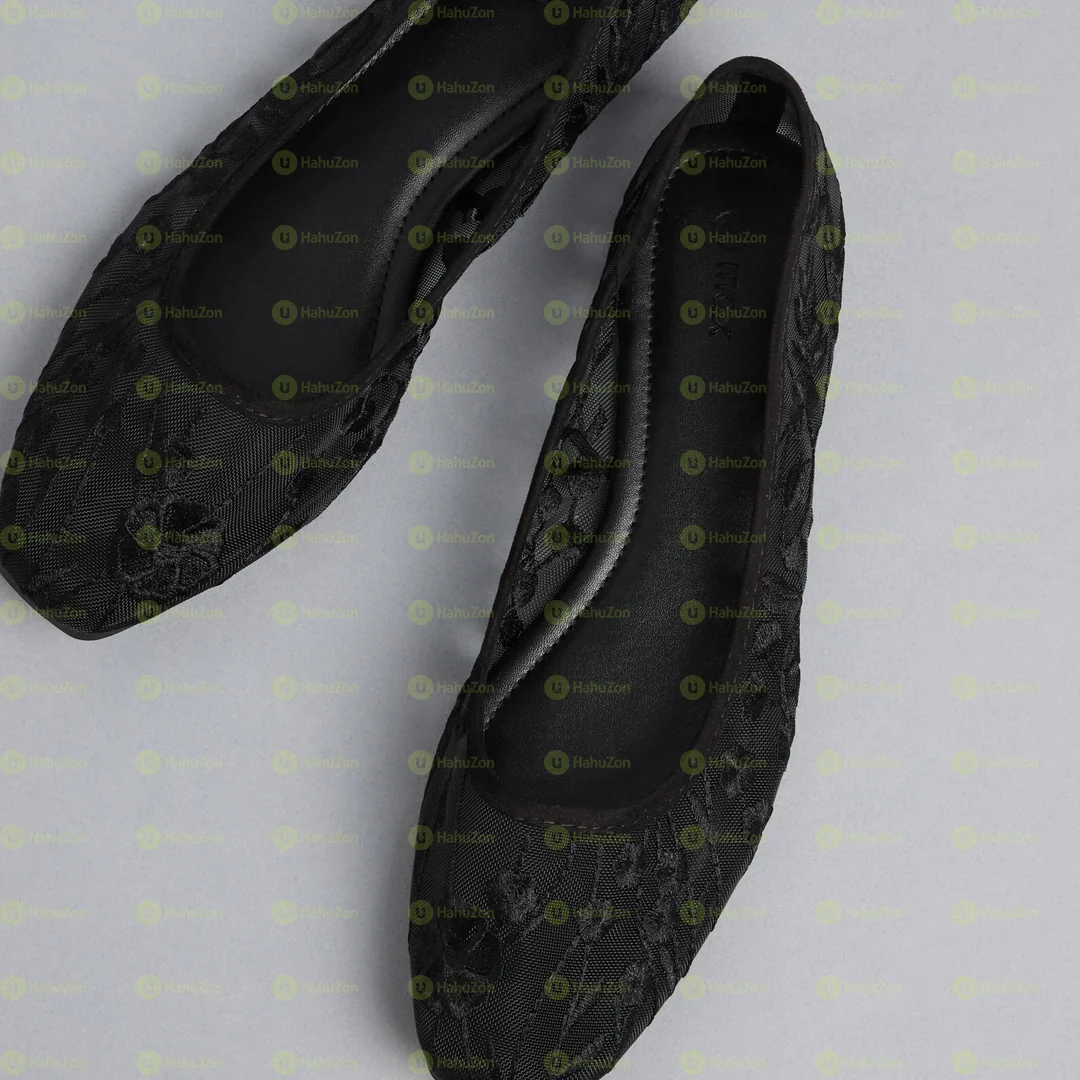 Max Floral Mesh Slip On Women's Flat