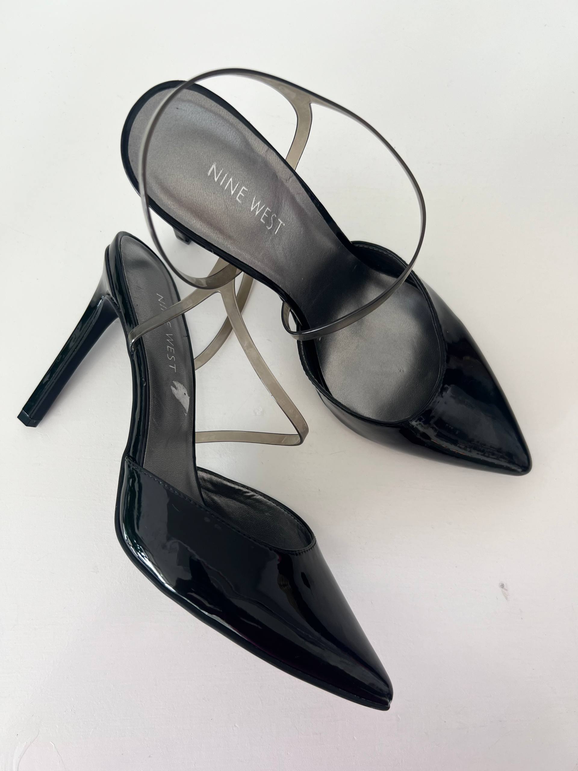 Nine West Foe Clear Back Pump Heels