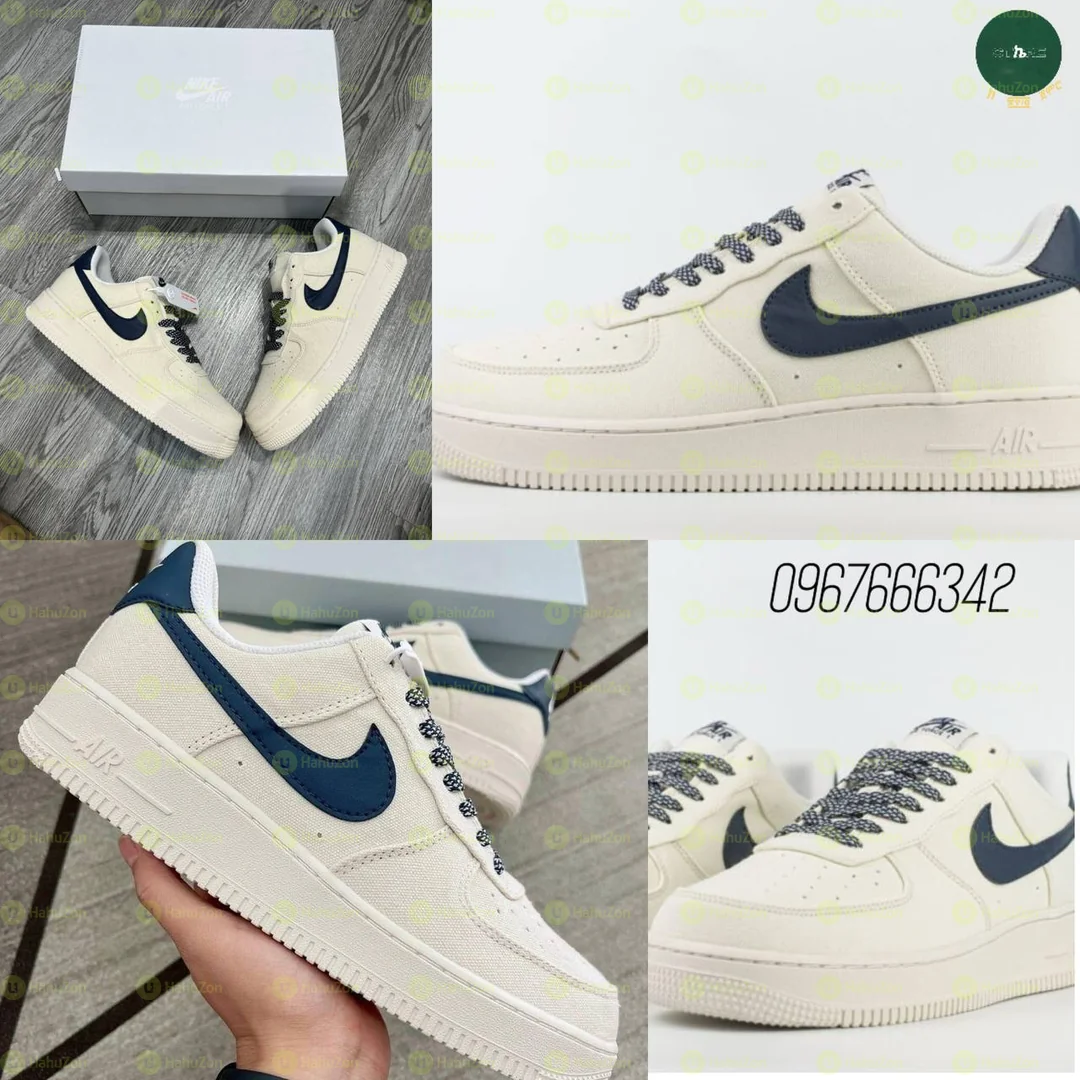 Nike Air Force Stussy Canvas Men's Shoes