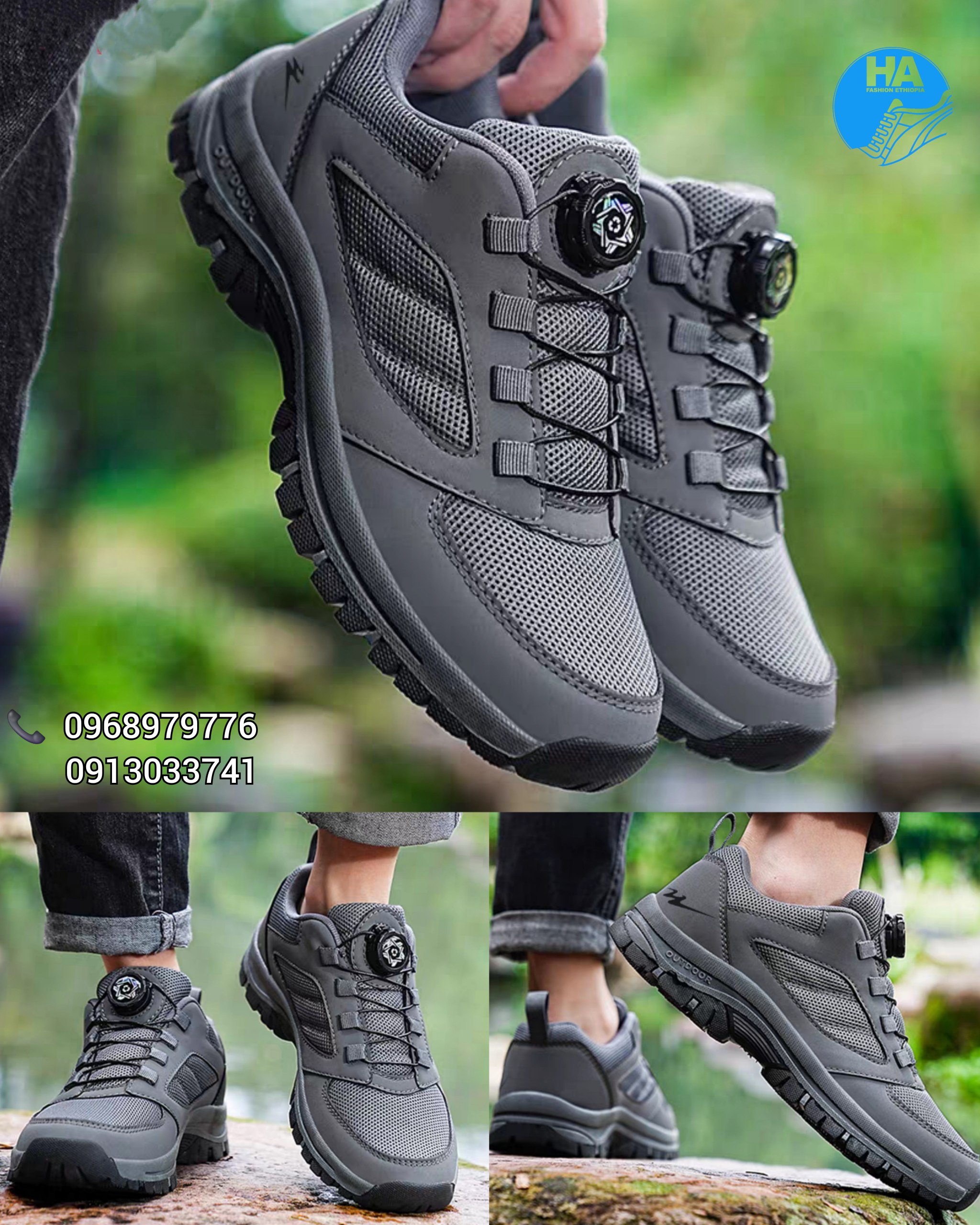 Buckle Outdoor Men's Shoes