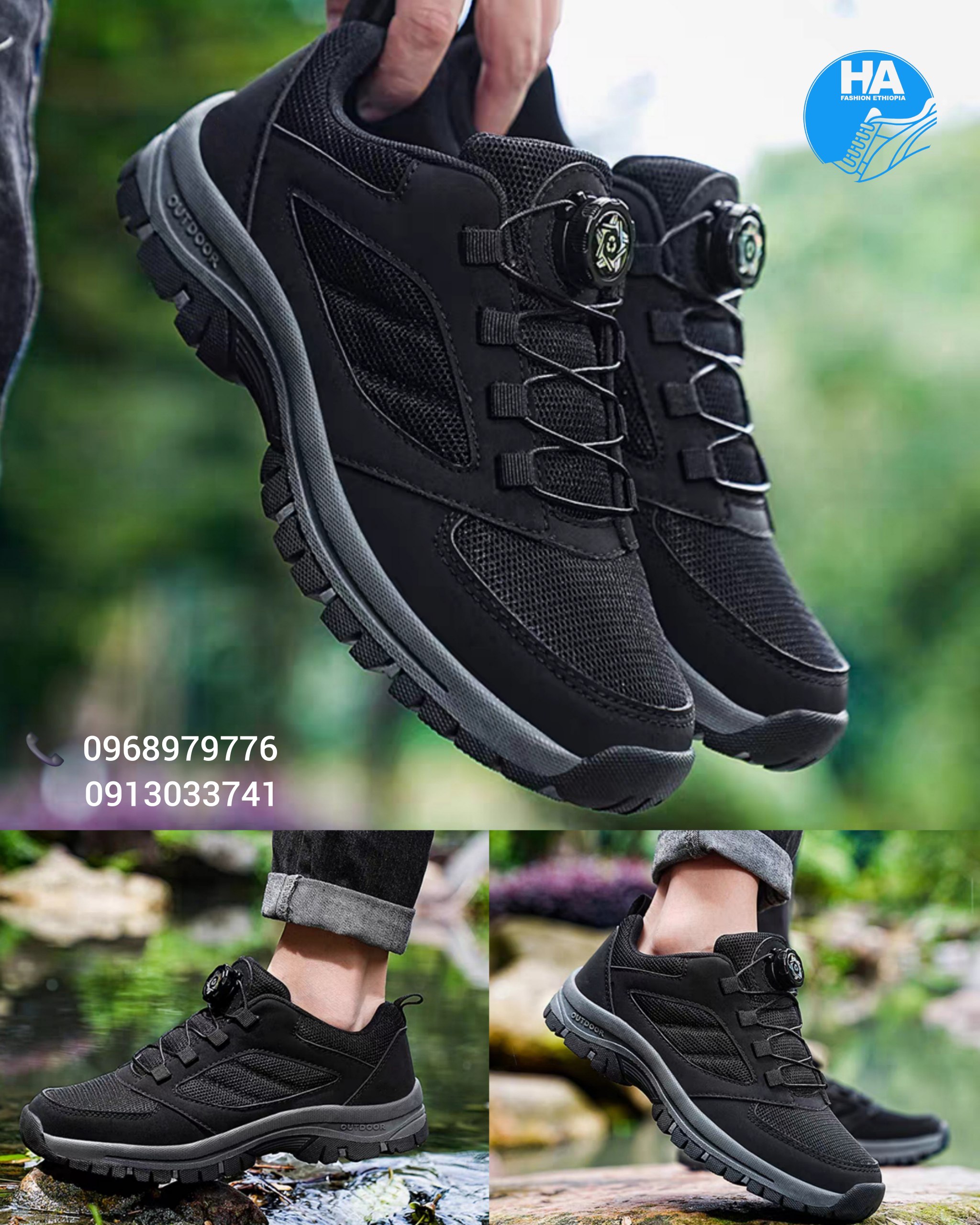 Buckle Outdoor Men's Shoes