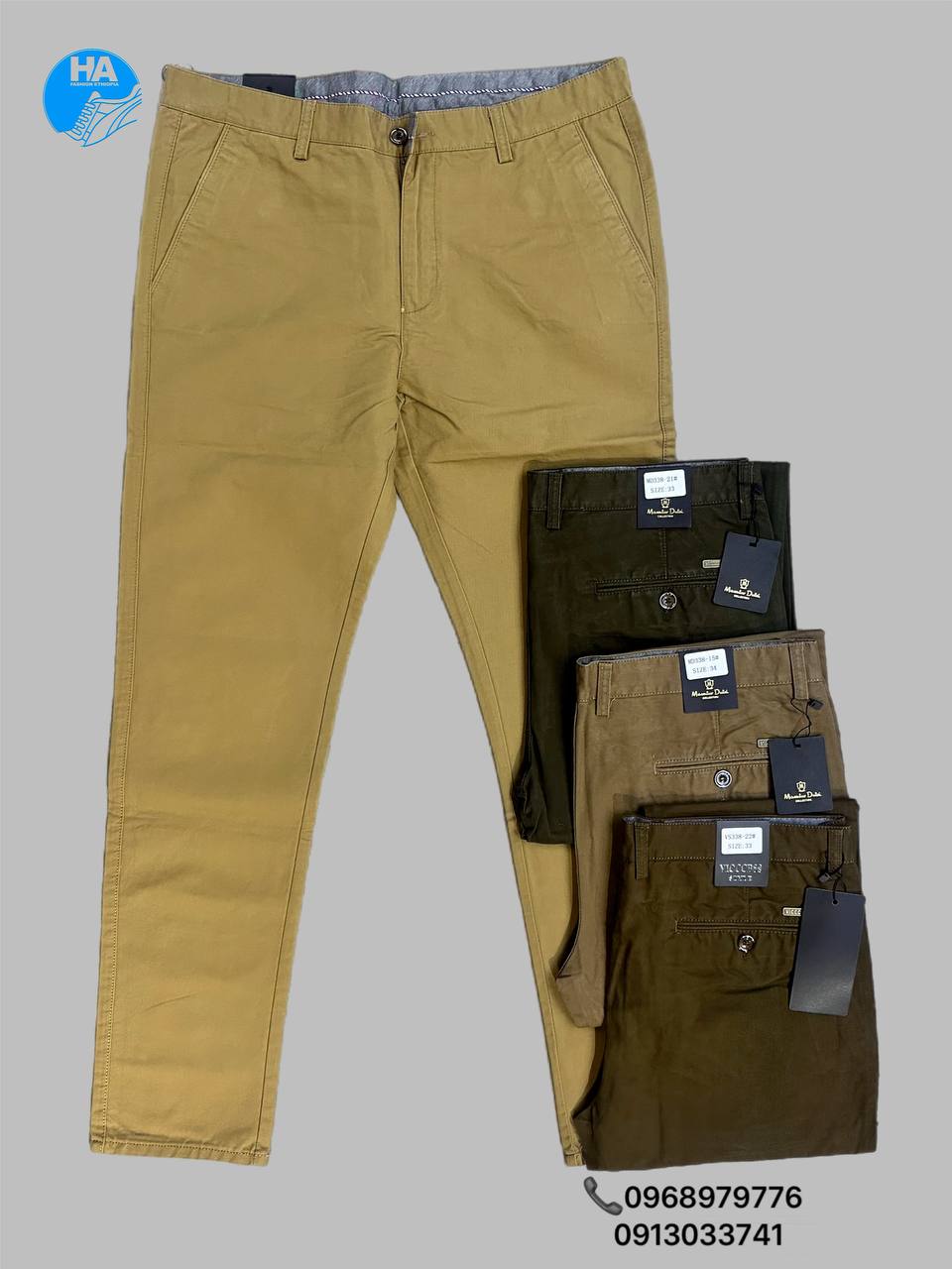 Viccess Men's Khakis