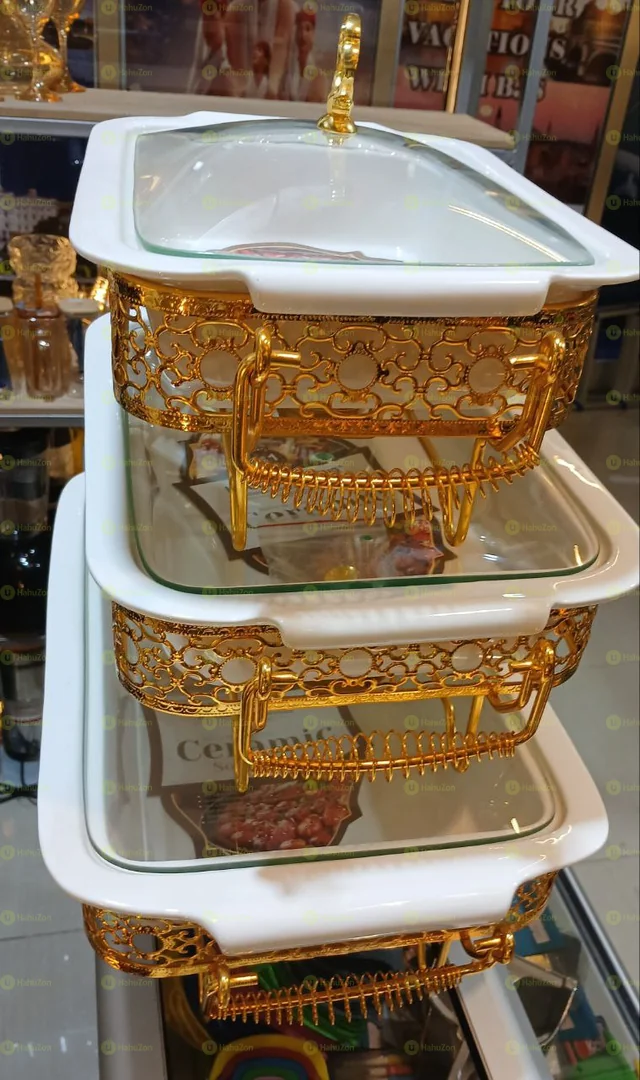 የወጥ ማቅረቢያ ቼቪንግ ዲሽ