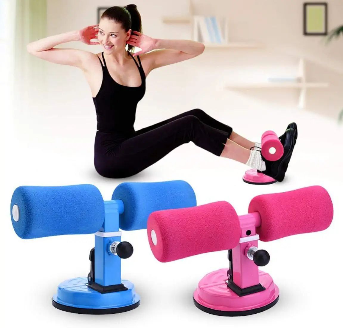 Self-Suction Sit Up Bar
