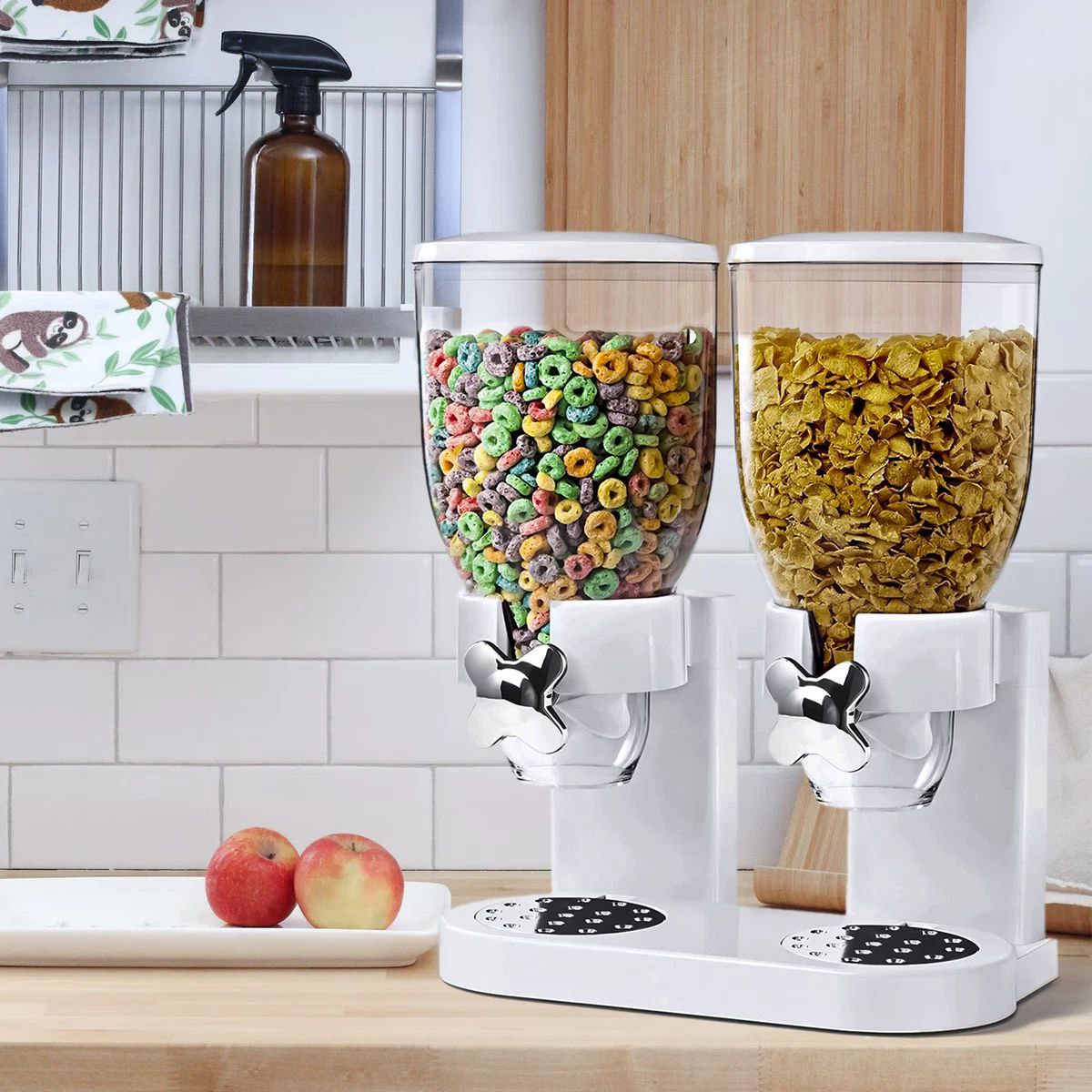 Perucci Original Cereal Dispenser Double