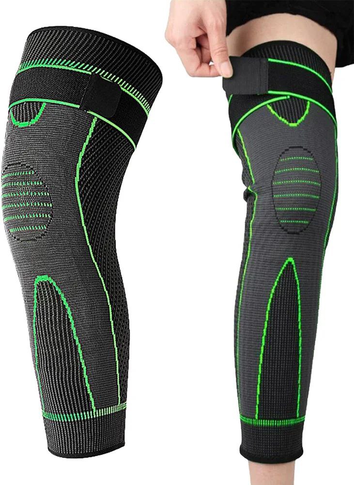 2PC Knee Braces Support Pad With Belt/straps