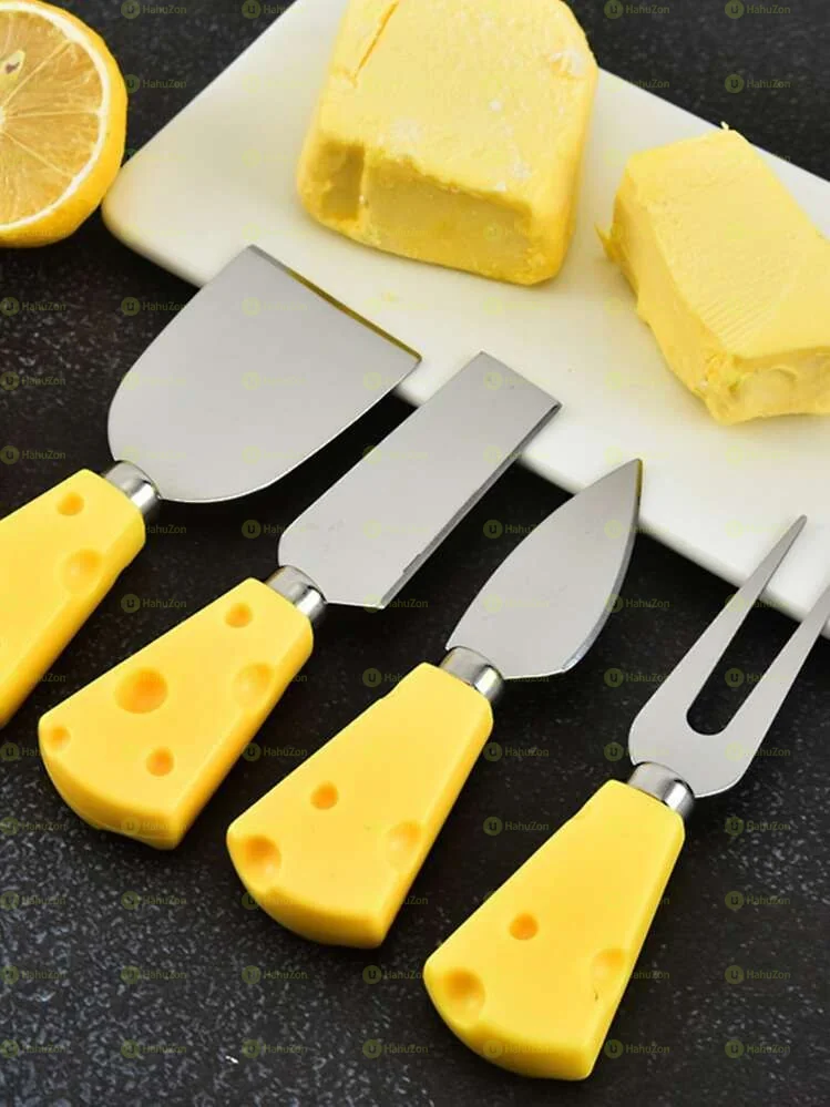 4-Pcs Cheese Knife Set