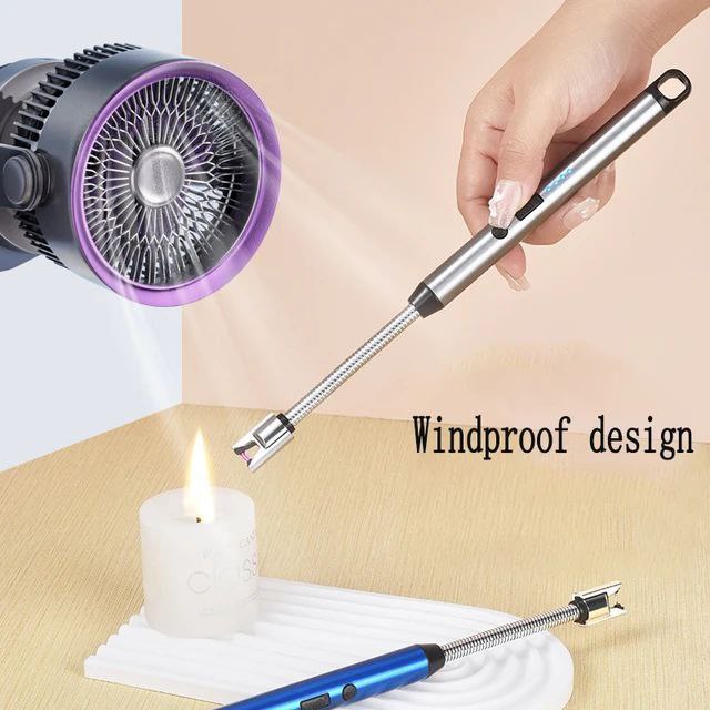 ቻርጀብል የጋዝ ምድጃ እና ሻማ ማቀጣጠያ