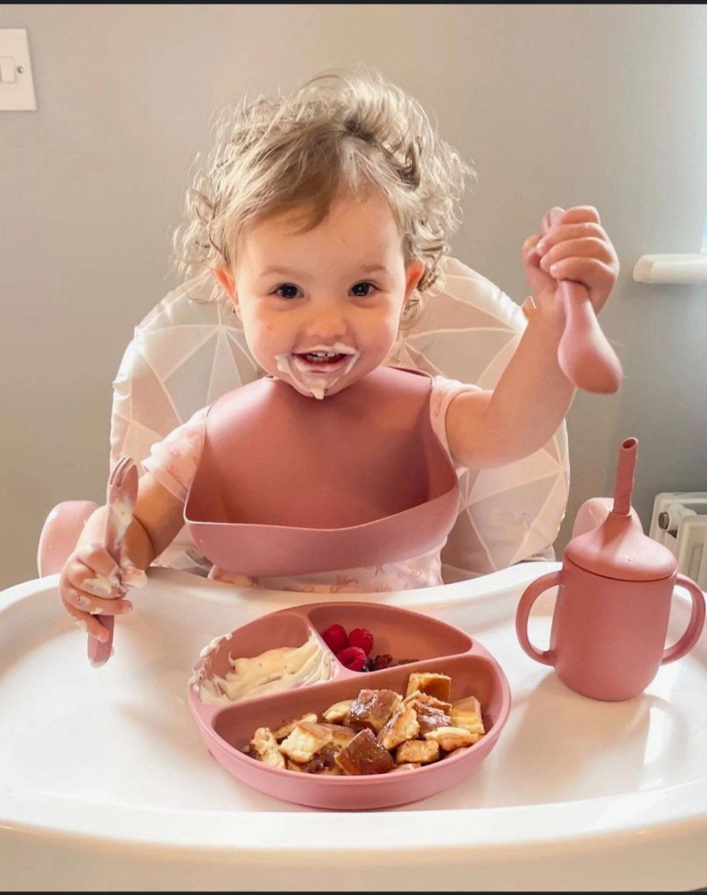Premium Silicone Baby Feeding Set