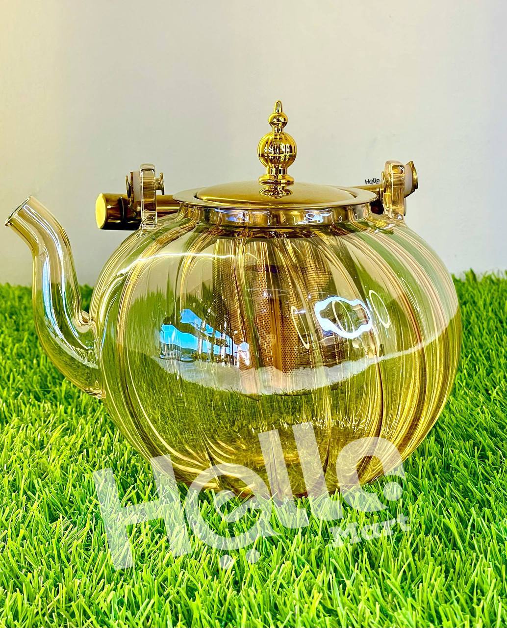 ከፍተኛ ሙቀትን የሚችል የሚጣድ መስታወት ማንቆርቆሪያ