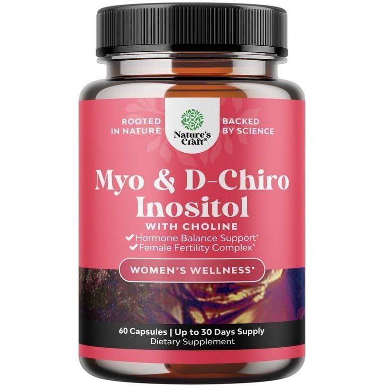 Natures Craft Myo & D-Chiro Inositol Supplement