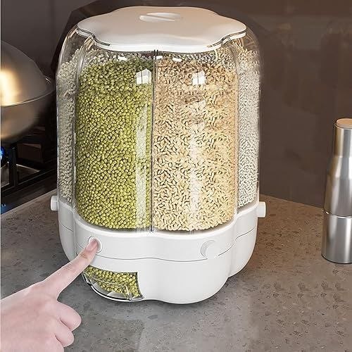 360° የሚሽከረከር የጥራጥሬ ማስቀመጫ