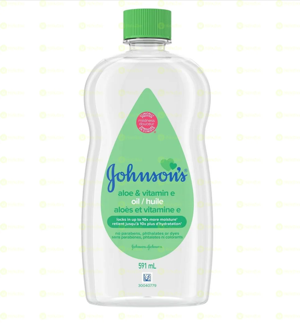 Johnson's Baby Aloe Vera & Vitamin E Baby Oil Gel