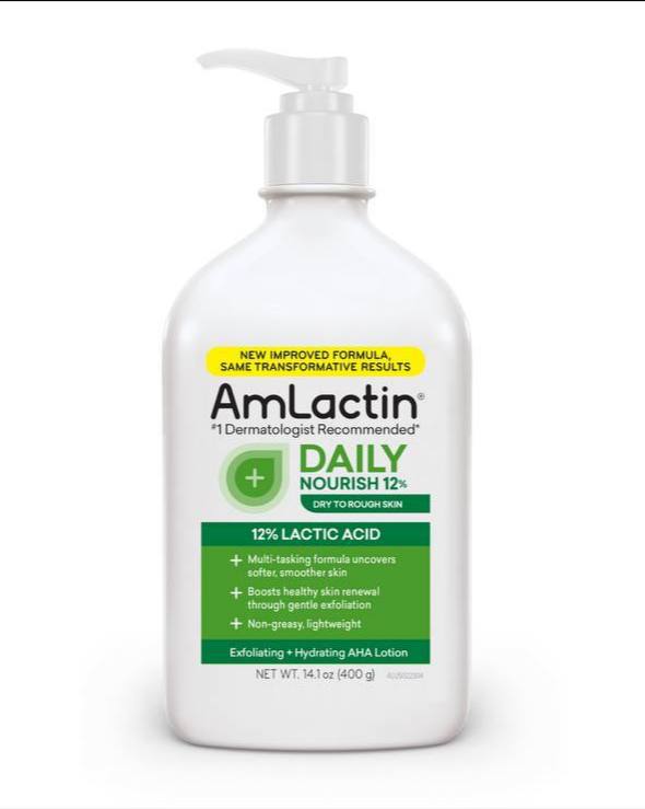 AmLactin Daily Nourish Lotion with 12% Lactic Acid AHA