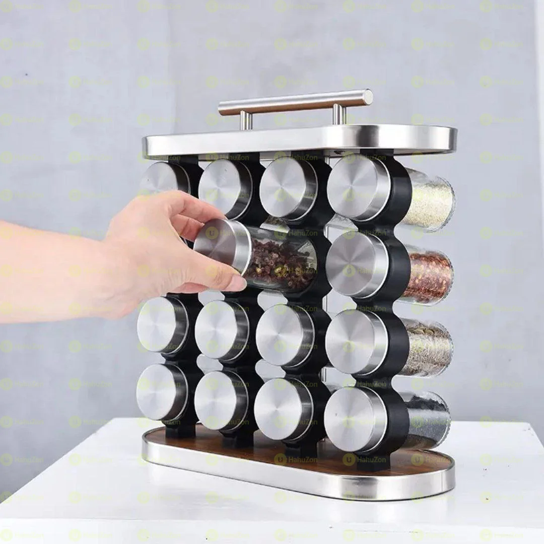 16 Jar Spice Rack