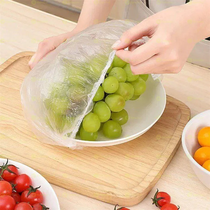 100 Pieces Disposable Food Cover