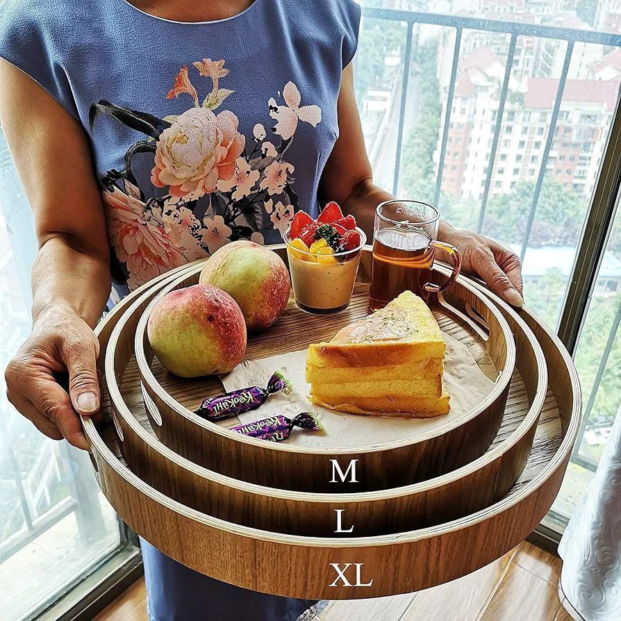 ሶስት የተለያየ ሳይዝ በ አንድ ሰርቪስ ትሪ