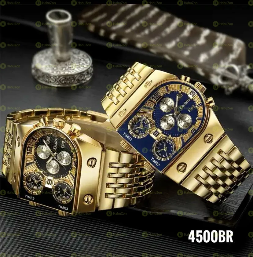 Oulm Auto Date Men's Watch