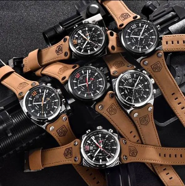 Benyar Top Luxury Chronograph Mens Watches