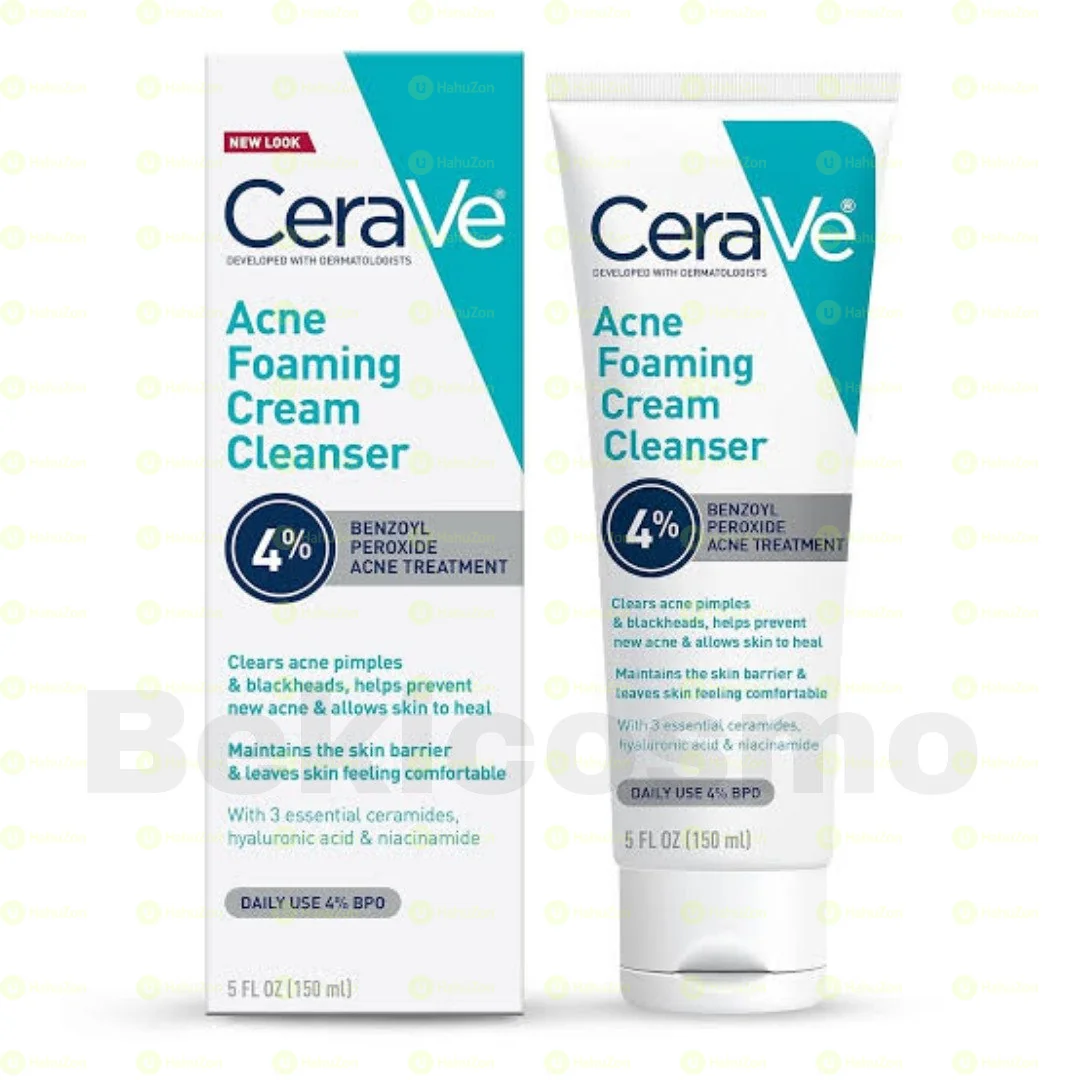 CeraVe Acne Foaming Cream Cleanser