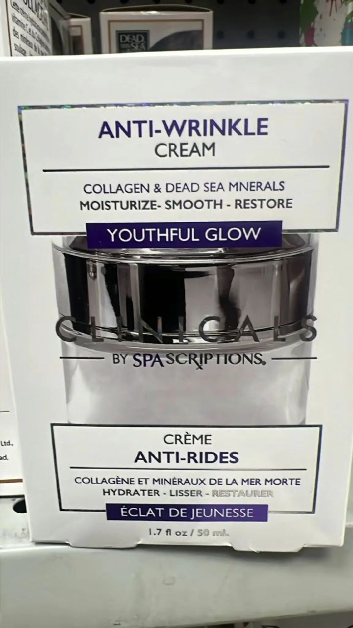 Spa Scriptions Anti Wrinkle Moisturizer Cream