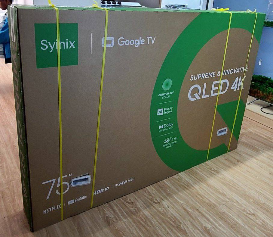 Synix 75 Qled 4K Smart Tv