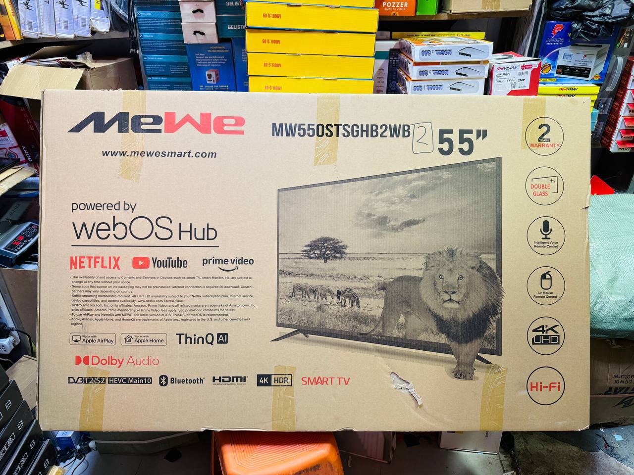 MEWE webos 4K UHD Smart TV