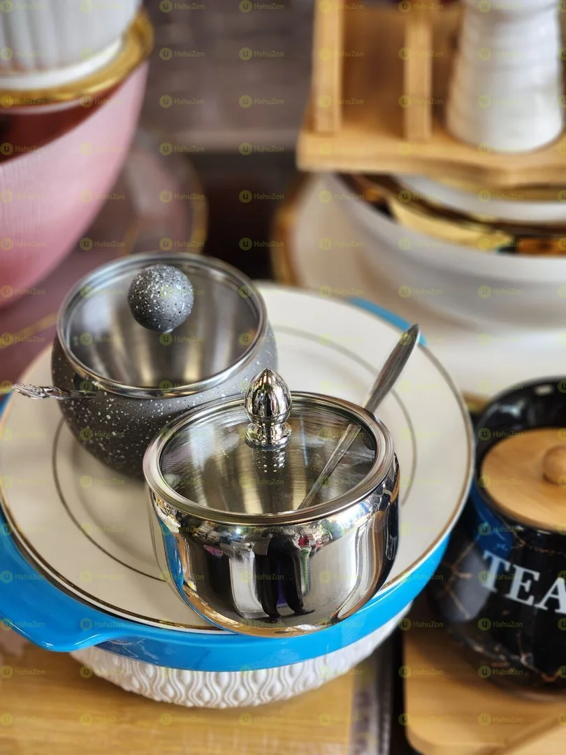 የማይዝግ ብረት የስኳር እቃ