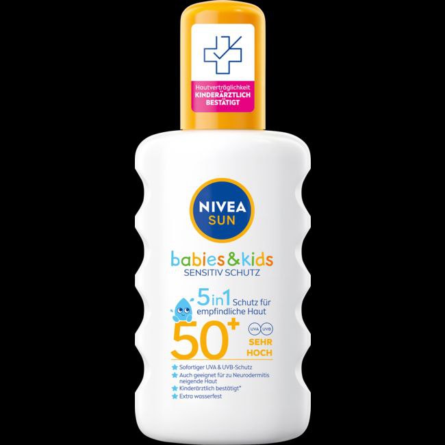 Nivea Kids Protect & Sensitive Sun Spray SPF 50+