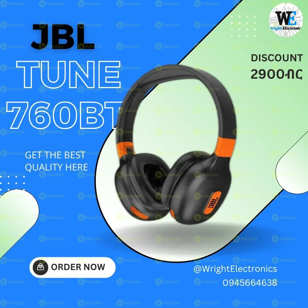 JBL Tune 760BT Wireless Over-Ear Headphones