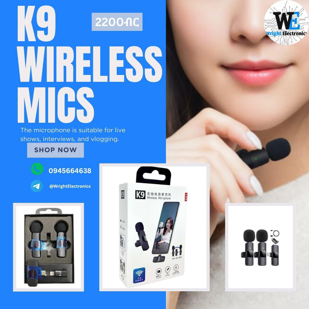 K9 Wireless Mics